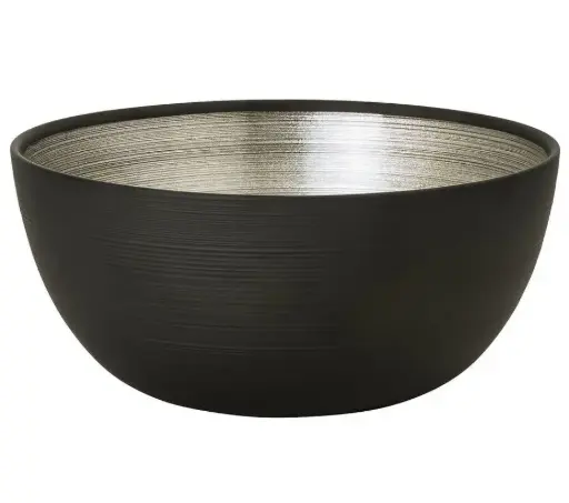 [1180220025] GLASS BOWL NEGRO BOWL 21CM 45321, ROSENTHAL, 69212-321663-45321