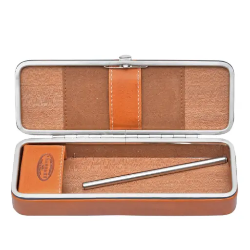 [1740010002] ESTUCHE PARA 2 PUROS,5986184,HAMMANN, 5986184