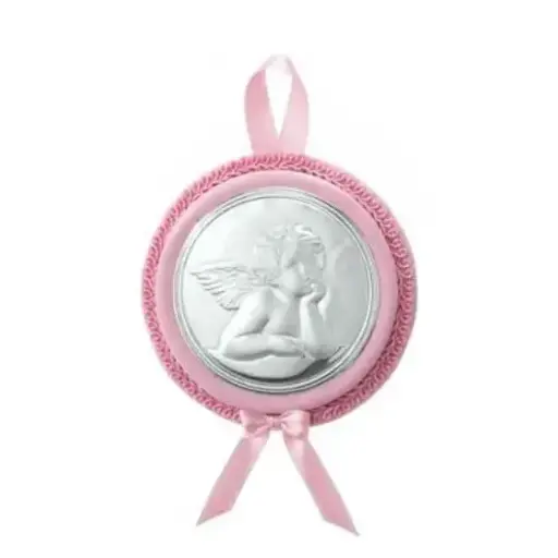 [1190040026] MEDALLA CUNA ANGEL ROSA 10562 1RA ,VALENTI,  10562 1RA 