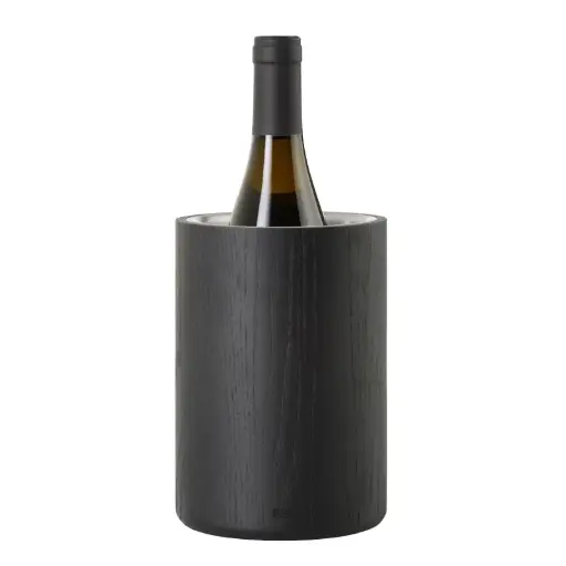 [1500020014] ARTICULOS DE BAR - CONSERVADOR DE BOTELLA VINO MADERA NEGRO, WK31, ADHOC, WK31
