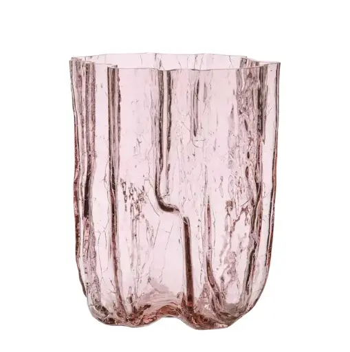 [1160110010] CRACKLE JARRÓN ROSA 27 CM, 7042113, KOSTA BODA, 7042113