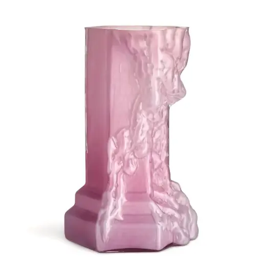 [1160110016] ROCKY BAROQUE JARRÓN ROSA FRÍO 35 CM,7042415 ,KOSTA BODA, 7042415