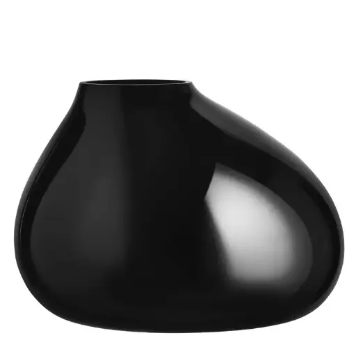 [1160110024] EBON JARRÓN NEGRO 24 CM, 6720024 ,ORREFORS,  6720024