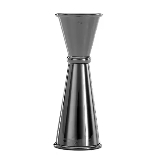 [1410010016] JAPANESE JIGGER 1 X 2 OZ. BLACK M37005BK, BARFLY, M37005BK