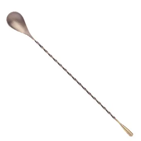 [1410020015] CLASSIC CUCHARA COCTEL 30CM, ANTIQUE GOLD, M37012ANG, BARFLY, M37012ANG,