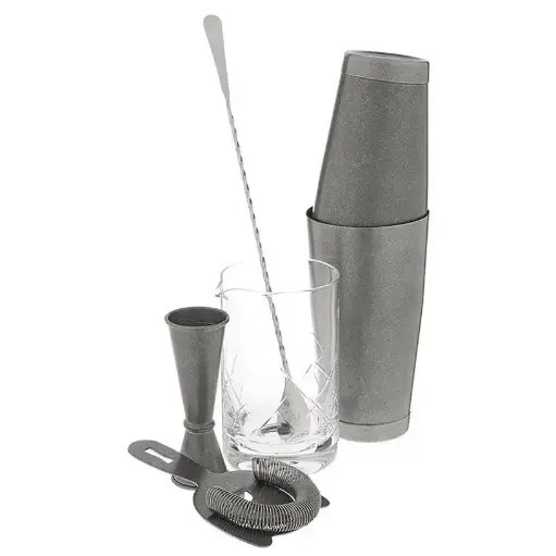 [1420060008] SET DE BAR 5PCS VINTAGE, M37131VN, BARFLY, M37131VN