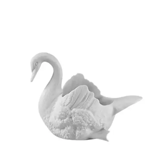[1370100009] CISNE ADORNO BLANCO 12.4 CM, 21142199,VISTA ALEGRE, 21142199
