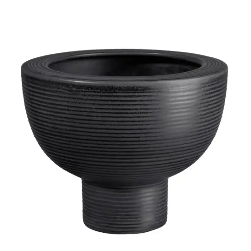 [1120060031] ADORNO, MACETEROS-MIDORO MACETA NEGRO 20CM, 2218174,ASA SELECTION, 2218174