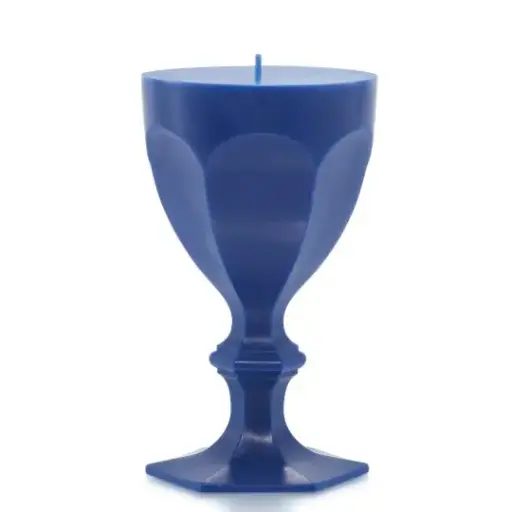 [1130030012] HARCOURT CANDELERO, 20CM AZUL 2816960, BACCARAT, 2816960