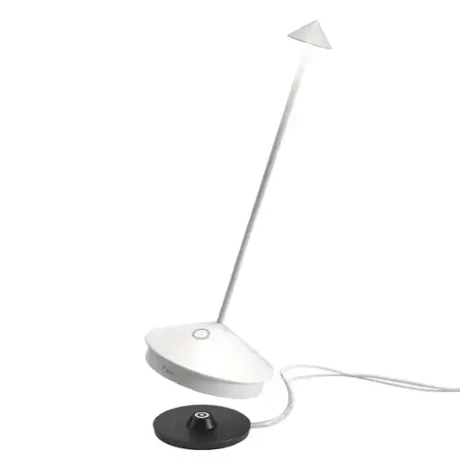 [1360020003] PINA - PRO LAMPARA DE MESA BLANCO LD1650B3, ZAFFERANO, LD1650B3