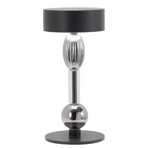 [1360060009] ROYAL FAMILY-LAMPARA DE MESA CLEAR GREY LD1160T3, ZAFFERANO,  LD1160T3