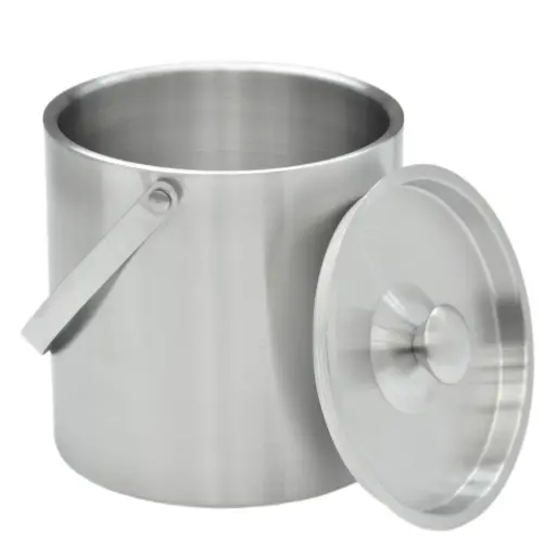 [1260100024] STAINLESS BALDE DE HIELO BAR 71407, KRAFTWARE, 71407