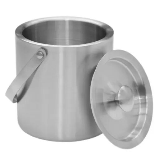 [1260100025] STAINLESS BALDE DE HIELO BAR 71487, KRAFTWARE, 71487