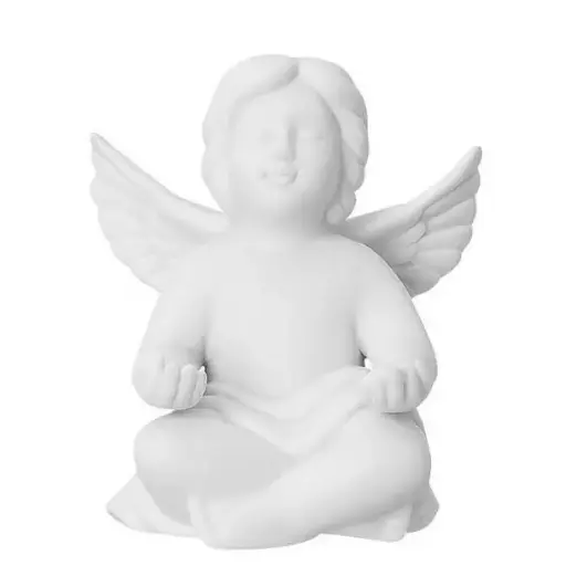 [1180020082] ANGEL MEDITANDO BLANCO, 14CM, 90540, ROSENTHAL, 69056-000102-90540