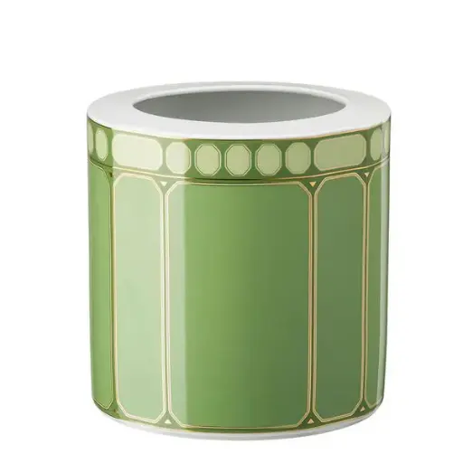 [1010240051] SWAROVSKI FLORERO GREEN 17CM 26008, ROSENTHAL, 10570-426349-26017