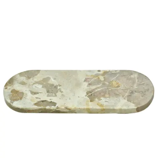 [1810010012] PLAYGROUND - Platter oval beige 32x12cm, BAUSCHER, 731203291000008