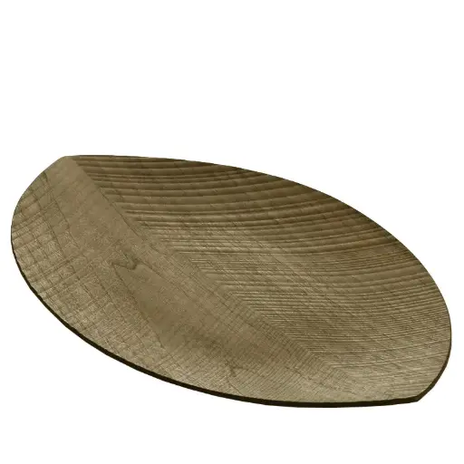 [1300210009] BANDEJA HOJAS DE NOGAL 45X25 CM LT-21, LEGNOART , LT-21