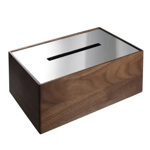 [1110010006] CAJA DE PAÑUELOS C/ TAPA UNI, B05955500, CHRISTOFLE,  B05955500