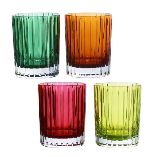 [1030200006] HARMONIE- SET X4PZS VASOS COLORES, 2816196,BACCARAT,  2816196