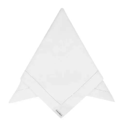 [1830010002] SERVILLETA AJOUR BLANCO 45X45CM,001306,MAMEG, 001306