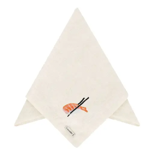 [1830010011] SERVILLETA BORDADA NIGUIRI 40X40CM,004059,MAMEG, 004059