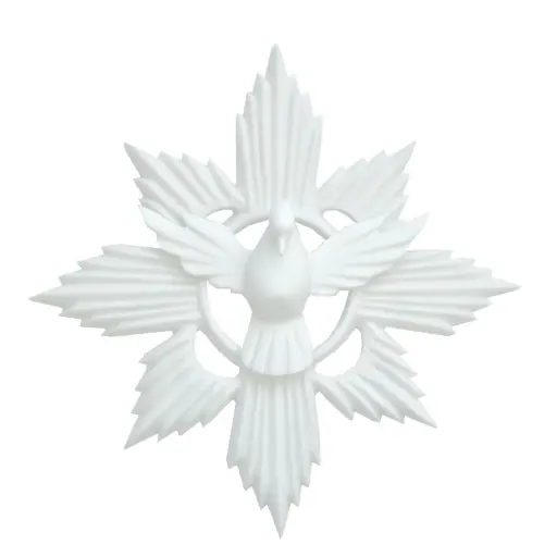 [1820010003] FIGURA ESPÍRITU SANTO MARMOL 18CM,V021,VIGORE, V021