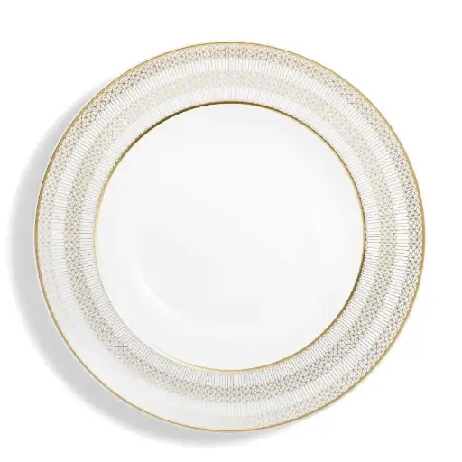 [1130010032] ARCADIA PLATO SOPA GOLD&PLATINUM 23CM, SETX2, 2817379, BACCARAT