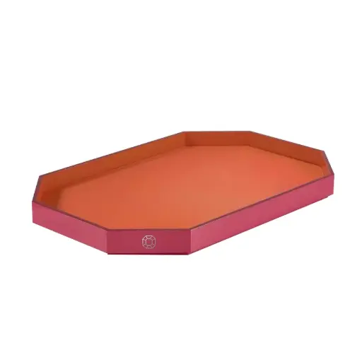 [1130010033] OCTOGONE BANDEJA ANARANJADO SM,2816922, BACCARAT 