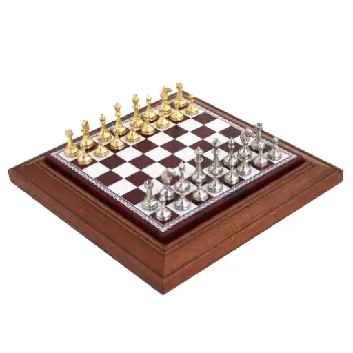 [1720010036] AJEDREZ MAGNÈTICO ROJO  Y BLANCO 17X17, 63/208R, ITALFAMA 