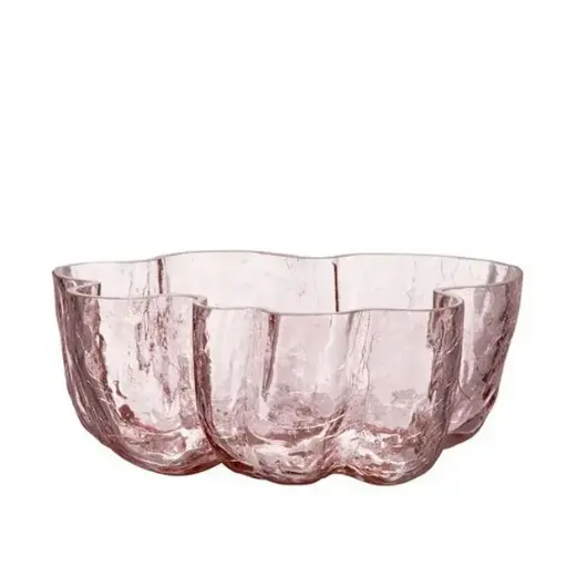[1160130014] CRACKLE BOWL ROSADO 25CM, 7052101, KOSTA BODA, 7052101