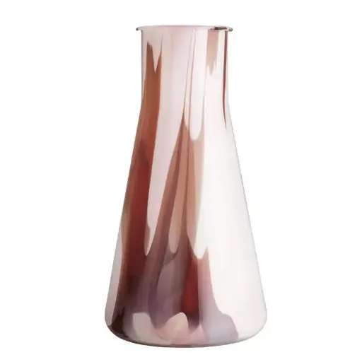 [1160090022] ERLENMEYER FLORERO ROSA,BLANCO,ROJO 30.5CM, 7042509, KOSTA BODA, 7042509