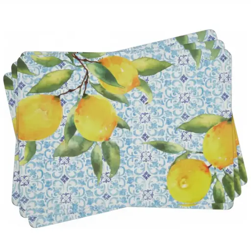 [1170030039] AMALFI LEMONS INDIVIDUALES X4 PZS, 2010649262, PORTMEIRION, 2010649262