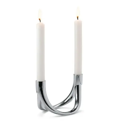 [1560010030] BOW CANDELABRO MAGNÈTICO set 2pzs, 123125, PHILIPPI, 123125