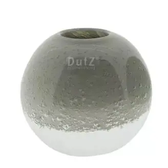 [1810020033] BALLVASE KULA  CANDELABRO GRIS 13CM, 1510036, DUTZ , 1510036