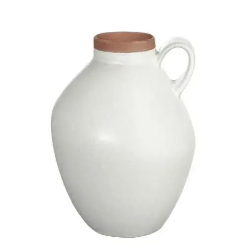 [1120050147] CASITA - FLORERO TILE BLANCO 18.5CM, 67012475, ASA SELECTION , 67012475