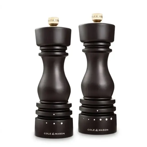[1500010029] LONDON - SET MOLINILLO DE SAL Y PIMIENTA GRIND 18CM, H233122, COLE & MASON, H233122