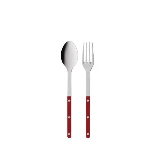[1020590140] BISTROT SOLID BURGUNDY JGO DE SERVIR X2 PZS, SABRE , 2346-014-0180